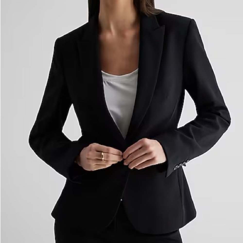 Express One Button Blazer